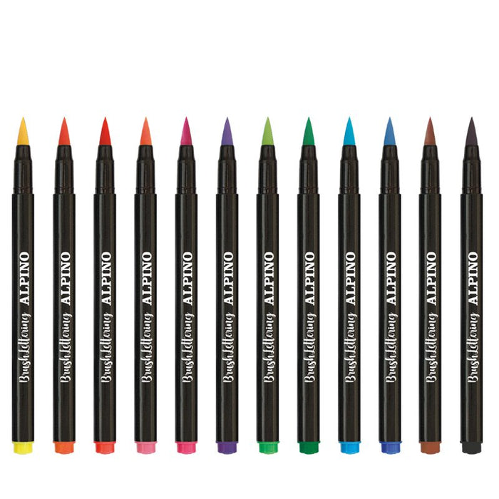 EAN 8413240611196 - Alpino AR001054 rotulador Fuerte Multicolor 12 pieza(s) imagen 3