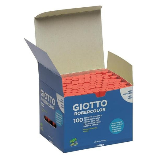 EAN 8000825968860 - Giotto F539603 tiza Rojo 100 pieza(s) imagen 1