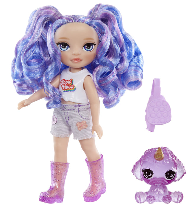 EAN 0035051531234 - Rainbow High Littles Dolls- Amethyst (Purple) imagen 7