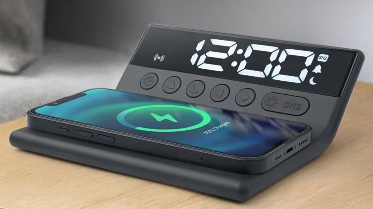 EAN 3700460208622 - Muse M168WI despertador Reloj despertador digital Negro imagen 4