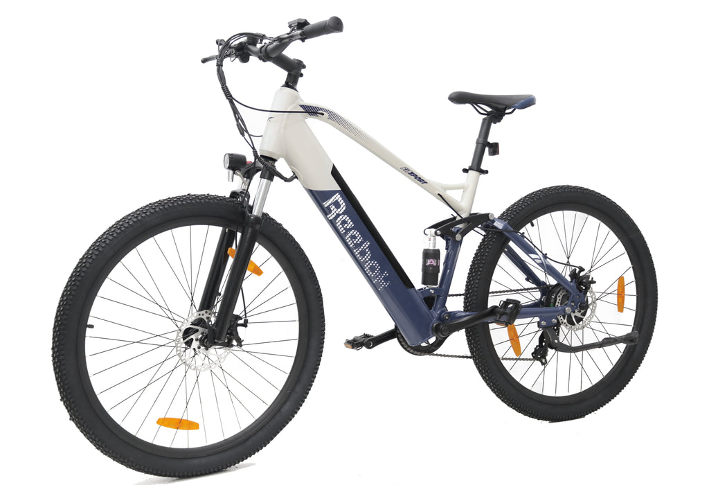 EAN 4895232708093 - Reebok RK-FITMTBSP-BW bicicleta eléctrica Azul, Blanco Aluminio L 73,7 cm (29") 25,5 kg Litio imagen 6