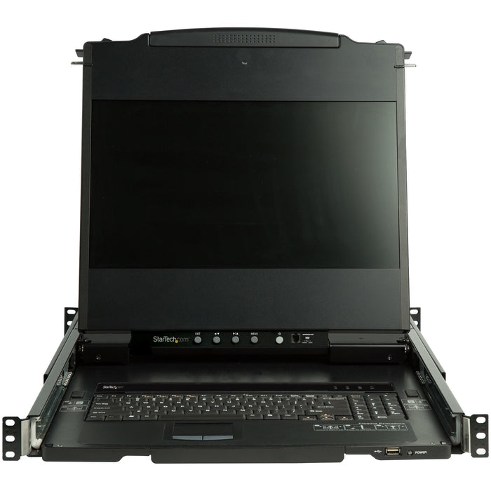 EAN 65030872515 - StarTech.com RKCOND17HD consola de rack 43,9 cm (17.3") 1920 x 1080 Pixeles Acero Negro imagen 2