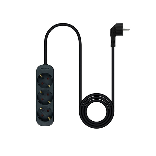 EAN 8433281013988 - Nanocable 10.38.0003-NS-BK base múltiple 1,4 m 3 salidas AC Interior imagen 2