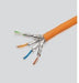 EAN 8717511420372 - Elmat S/FTP 2x(4x2xAWG23) 1200MHz, 100m cable de red Naranja Cat7 S/FTP (S-STP) imagen 1