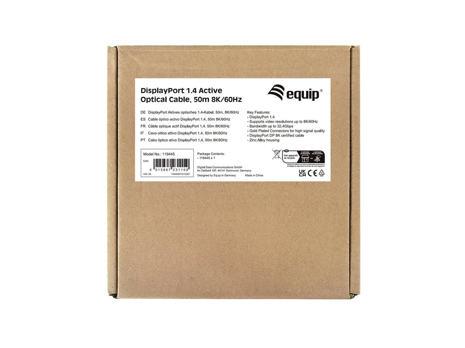 EAN 4015867231159 - Equip 119445 cable DisplayPort Negro imagen 6