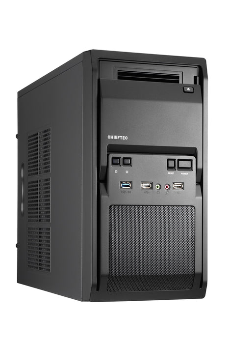 EAN 4710713234635 - Chieftec LT-01B-350GPB carcasa de ordenador Mini Tower Negro 250 W imagen 1
