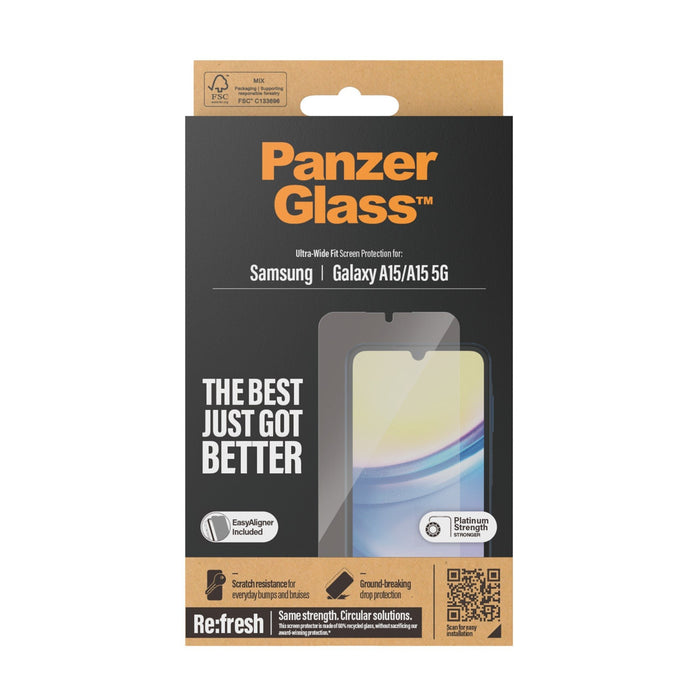 EAN 5711724073496 - PanzerGlass 7349 protector de pantalla o trasero para teléfono móvil Samsung 1 pieza(s) imagen 4