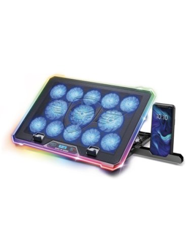 EAN 3700104436398 - Spirit of Gamer AIRBLADE 1300 RGB almohadilla fría 43,2 cm (17") Negro imagen 1