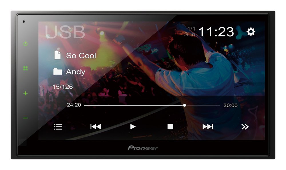 EAN 4988028479106 - Pioneer DMH-A340DAB Negro 200 W Bluetooth imagen 2