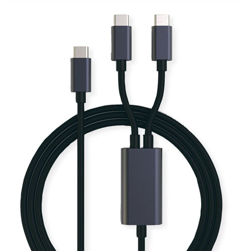 EAN 7630049623514 - ROLINE 11028308 cable USB USB 2.0 1,85 m USB C 2 x USB C Negro imagen 1