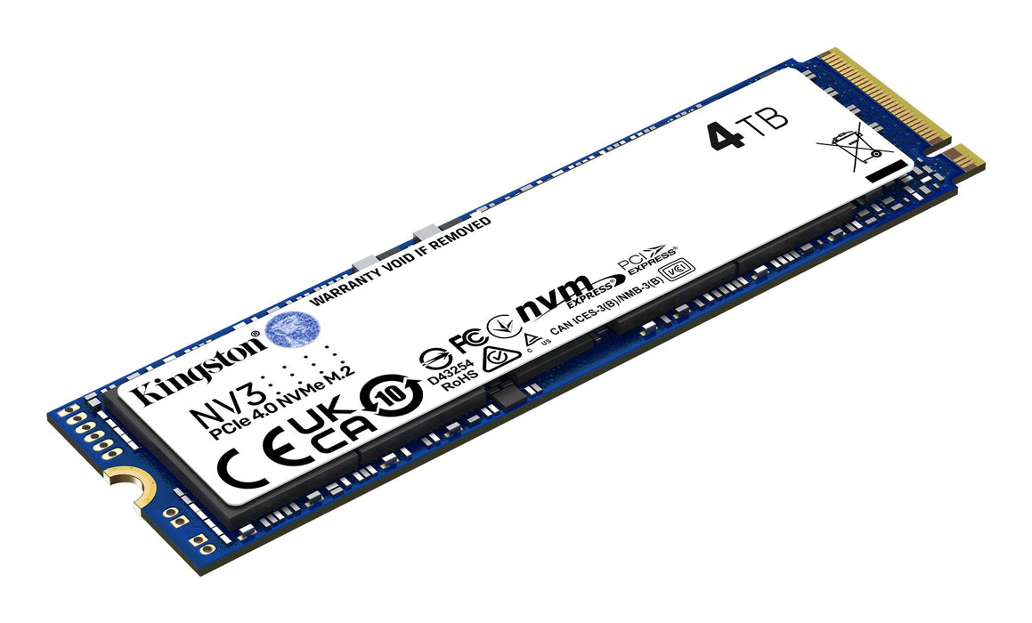 EAN 0740617346602 - Kingston Technology NV3 4 TB PCI Express 4.0 3D NAND imagen 1