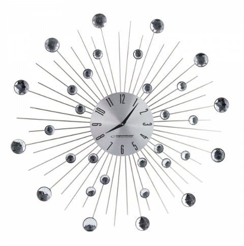 EAN 5901299929209 - Esperanza EHC002 reloj de mesa o pared Reloj mecánico Alrededor Acero inoxidable imagen 1