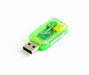 EAN 8716309100458 - Gembird SC-USB-01 cambiador de género para cable 3.5 mm Verde imagen 2