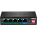 EAN 0710931162080 - Trendnet TPE-TG51G switch Gigabit Ethernet (10/100/1000) Energía sobre Ethernet (PoE) Negro imagen 2