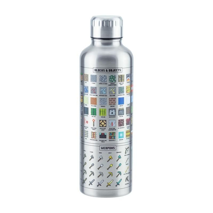 EAN 5055964767303 - Paladone Minecraft Metal Water Bottle Uso diario 500 ml Acero inoxidable imagen 2