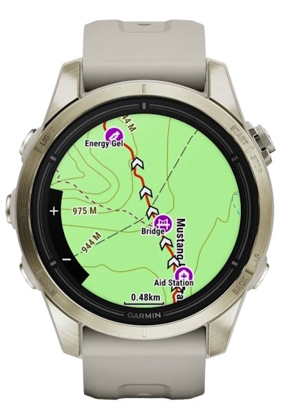 EAN 753759317973 - Garmin epix pro (Gen 2) 3,05 cm (1.2") AMOLED 42 mm Digital 390 x 390 Pixeles Pantalla táctil Oro, Luz met imagen 8