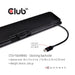 EAN 8719214472108 - CLUB3D CSV-1564W65 base para portátil y replicador de puertos Acoplamiento USB 3.2 Gen 1 (3.1 Gen 1) Type imagen 6