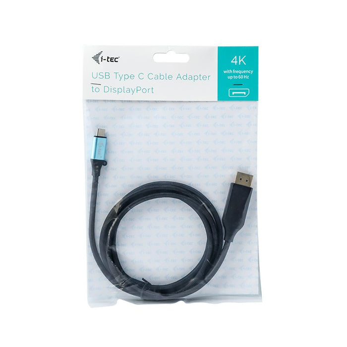 EAN 8595611703317 - i-tec C31CBLDP60HZ2M adaptador de cable de vídeo 2 m USB Tipo C Negro imagen 5