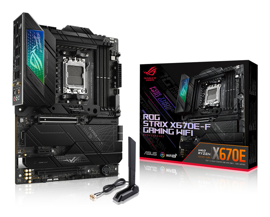 EAN 4711081891147 - ASUS ROG STRIX X670E-F GAMING WIFI AMD X670 Zócalo AM5 ATX imagen 1
