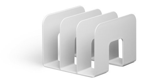 EAN 4005546729831 - Durable ECO estante para revistas Plástico Gris imagen 1