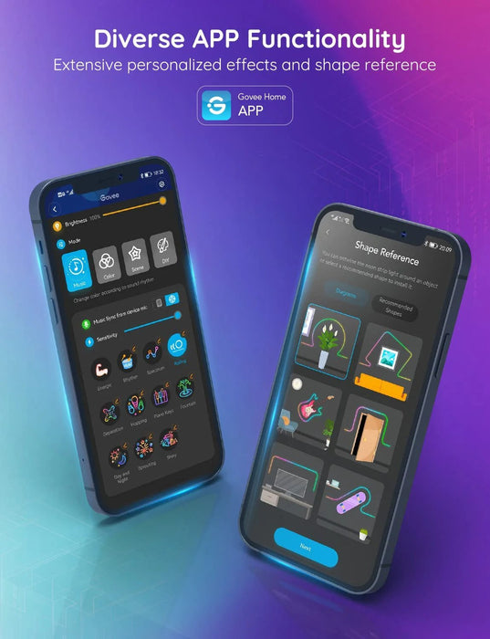 EAN 6974316994220 - Govee H61A1 cinta luminosa Regleta luminosa universal LED 2000 mm imagen 3