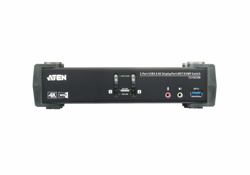 EAN 4719264645822 - ATEN CS1922M-AT-G interruptor KVM Negro imagen 3