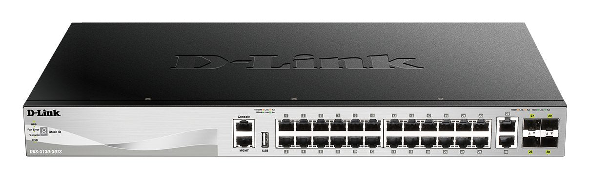 EAN 0790069469985 - D-Link DGS-3130-30TS/E switch Gestionado L3 Gigabit Ethernet (10/100/1000) Gris imagen 1