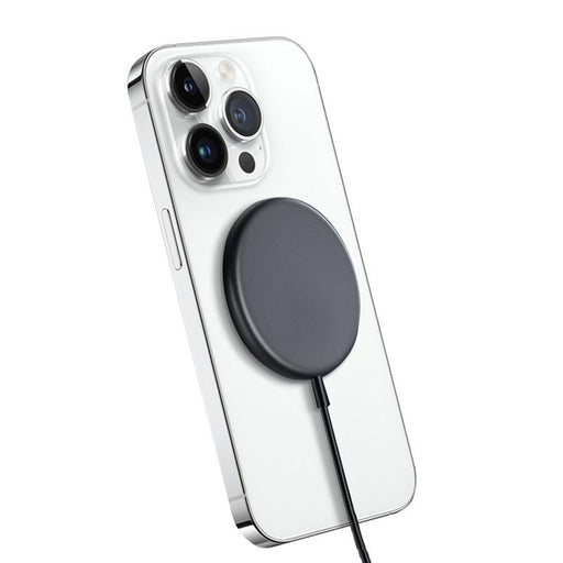 EAN 5904310702157 - Crong MagSpot Smartphone Negro CC Cargador inalámbrico Carga rápida Auto, Interior imagen 1