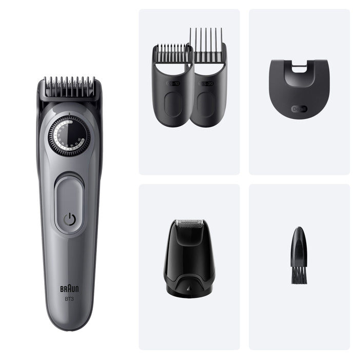 EAN 8700216427906 - Braun BeardTrimmer 3 80789789 depiladora para la barba AC/Batería 20 2 cm Negro imagen 2