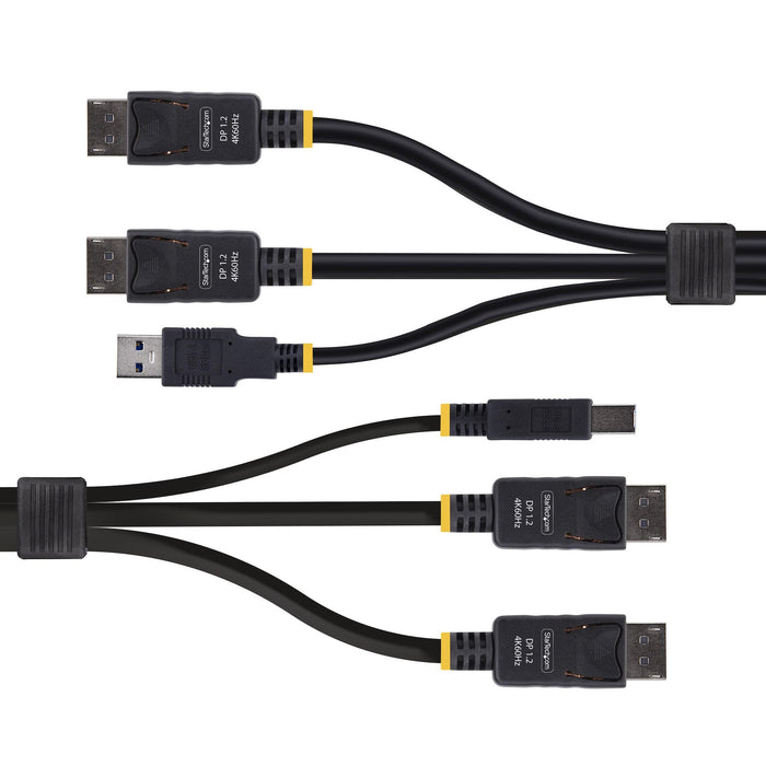 EAN 0065030912853 - StarTech.com DDU1226-KVM-CABLE cable para video, teclado y ratón (kvm) Negro imagen 4