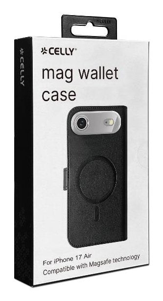 EAN 8021735224242 - Celly WALLYMAG funda para teléfono móvil 16,5 cm (6.5") Funda cartera Negro imagen 6