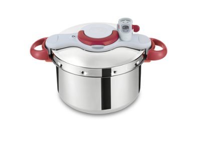 EAN 3045380012387 - Tefal Clipsominut Perfetct 6L Rojo, Acero inoxidable imagen 1
