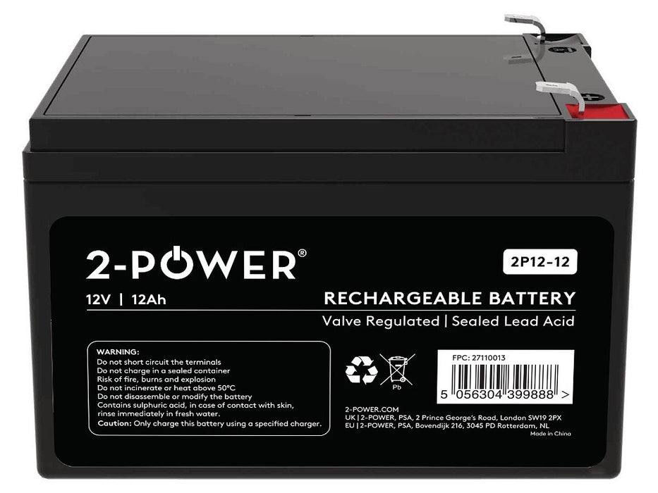 EAN 5056304399888 - 2-Power 2P12-12 batería para sistema ups 12 V imagen 1