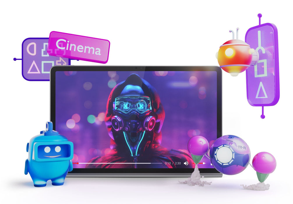 EAN 0198153907663 - Lenovo Tab Plus Mediatek 128 GB 29,2 cm (11.5") 8 GB Wi-Fi 5 (802.11ac) Android 14 Gris imagen 22