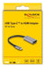 EAN 4043619600205 - DeLOCK 60020 cable HDMI 0,15 m HDMI tipo A (Estándar) USB Tipo C Negro, Gris imagen 3