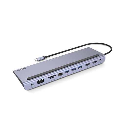 EAN 4894160048103 - UNITEK uHUB 11+ Alámbrico Thunderbolt 3 Gris imagen 1