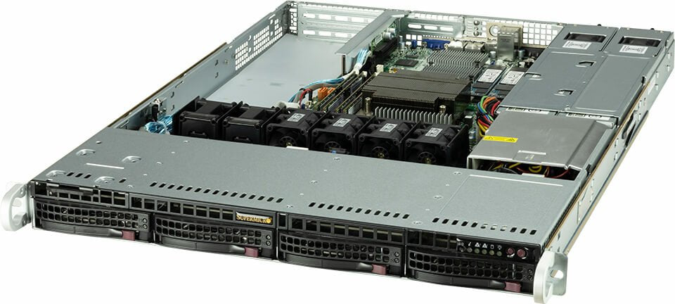 EAN 672042898503 - Supermicro SYS-510T-WTR-EU servidor barebone Intel C256 LGA 1200 (Socket H5) Bastidor (1U) Negro imagen 1
