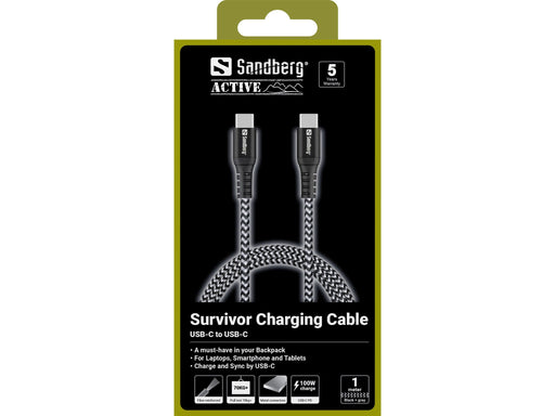 EAN 5705730441387 - Sandberg 441-38 cable USB USB 2.0 USB C Negro, Gris imagen 2
