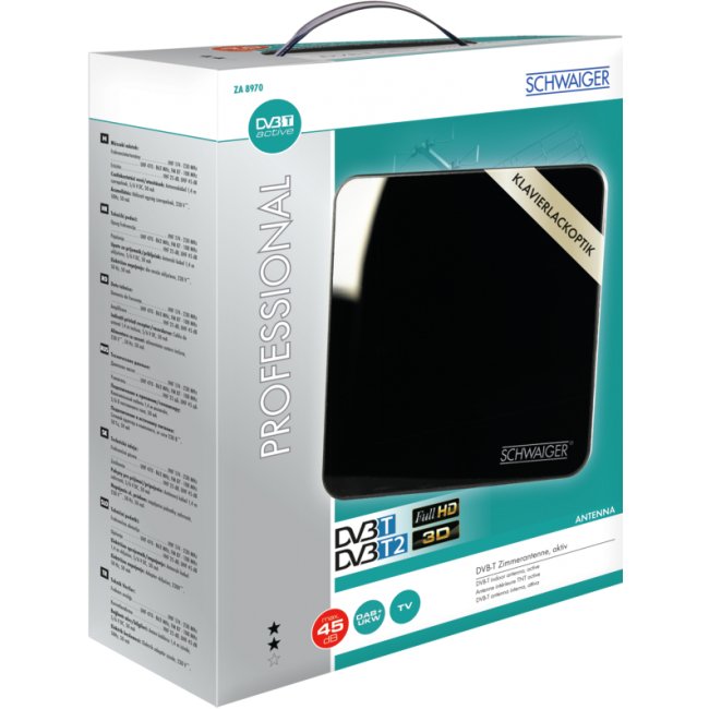 EAN 4004005897005 - Schwaiger ZA8970 011 antena de televisión Interior imagen 8