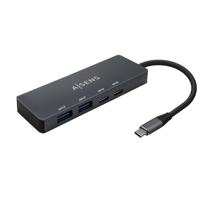 EAN 8436574709186 - AISENS A109-0744 hub de interfaz USB 3.2 Gen 1 (3.1 Gen 1) Type-C 5000 Mbit/s imagen 1