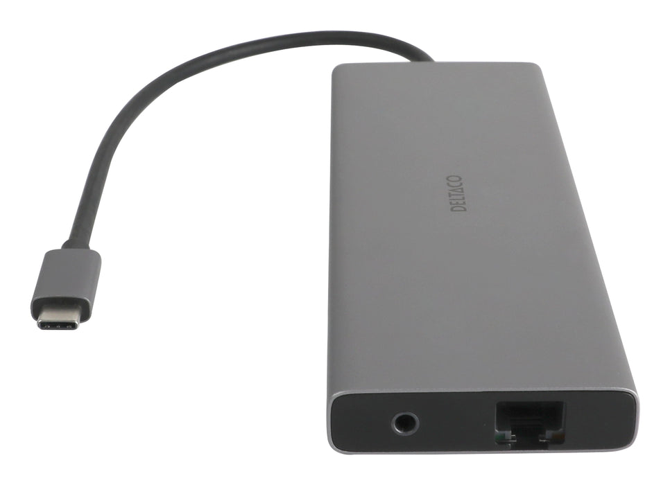 EAN 7333048060624 - Deltaco USBC-HDMI27 hub de interfaz USB Tipo C Plata imagen 5