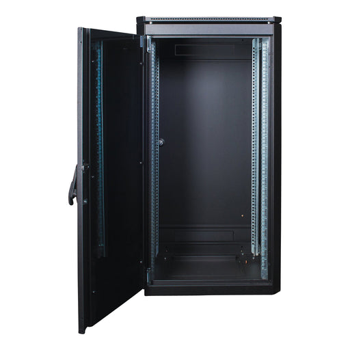 EAN 5420016845870 - LOGON RDL22U66BL armario rack 22U Rack o bastidor independiente Negro imagen 2