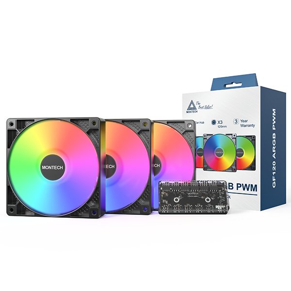 EAN 4710562743135 - Montech GF120 PWM Módulo de ventilador imagen 4