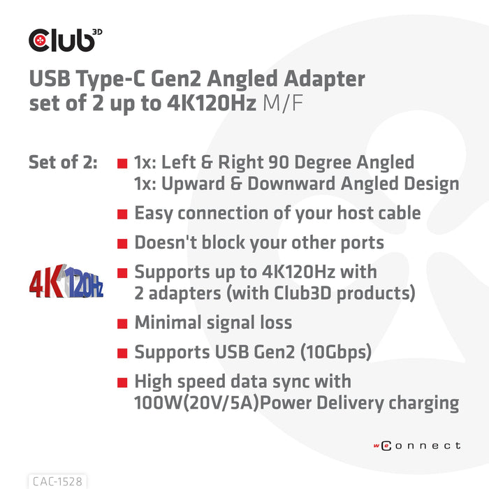 EAN 8719214472146 - CLUB3D CAC-1528 cambiador de género para cable USB C imagen 6