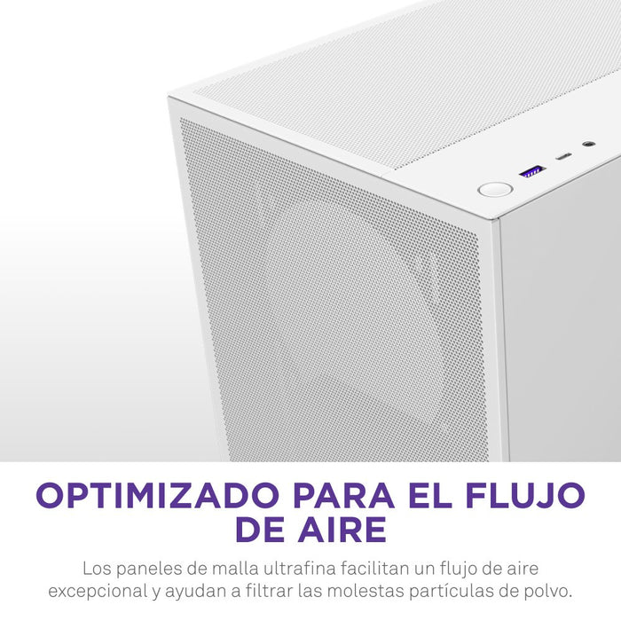 EAN 5056547205847 - NZXT H5 Flow Midi Tower Blanco imagen 9