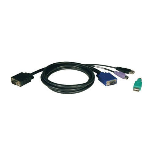 EAN 37332141439 - Tripp Lite P780-006 cable para video, teclado y ratón (kvm) Negro 1,83 m imagen 1