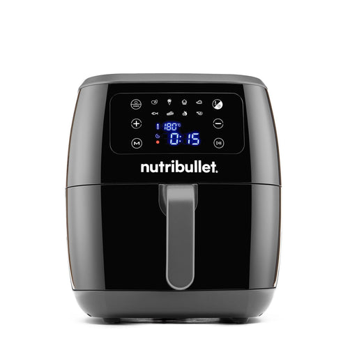 EAN 8006447002180 - NutriBullet XXL Digital Air Fryer Sencillo 7 L Independiente 1800 W Freidora de aire caliente Negro imagen 1