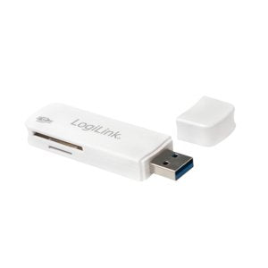 EAN 4052792041309 - LogiLink CR0034A lector de tarjeta USB 3.2 Gen 1 (3.1 Gen 1) Blanco imagen 1