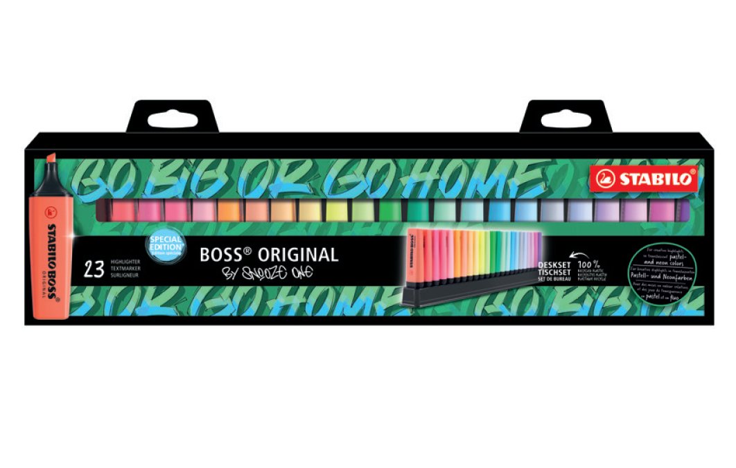 EAN 4006381594974 - STABILO BOSS ORIGINAL marcador 23 pieza(s) Punta de cincel Multicolor imagen 1