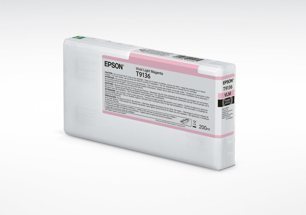 EAN 0010343929999 - Epson T9136 cartucho de tinta 1 pieza(s) Original Rendimiento estándar Magenta claro vivo imagen 1